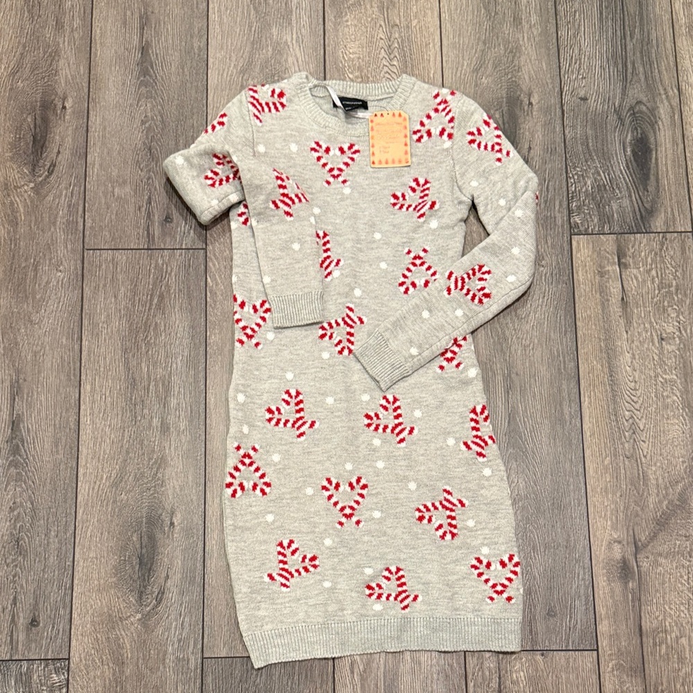 Atmosphere Gray and Red Patterned women’s Dress